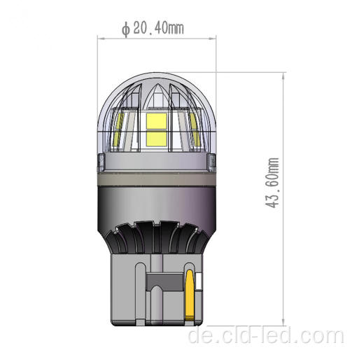 T20 7440 W21W Auto -LED -Ableuchten